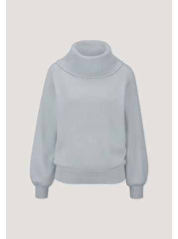 Hessnatur Hessnatur Strick-Pullover Relaxed aus Cashmere mit Recyclinganteil in hellblau