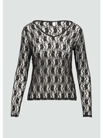 QS T-Shirt in 9999_schwarz