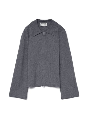 Vero Moda Strickjacke in Dark Grey Melange