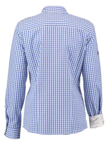 OS-Trachten Trachtenbluse Fronix in jeans