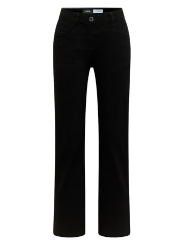 Cecil Bootcut Jeans in Schwarz