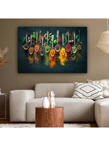 MuchoWow Leinwand Bilder Kräuter