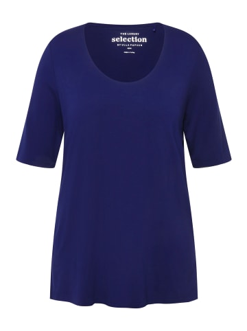 Ulla Popken Shirt in tintenblau