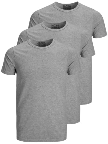 Jack & Jones 3er-Set  T-Shirt in Grey