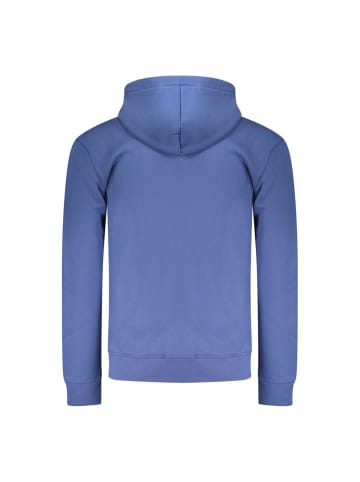 Coveri Moving Blau Baumwolle Herren Hoodie Sweatshirt