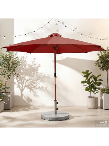 home24 Sonnenschirm Terravia in Terracotta