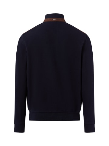 Bugatti Sweatjacke in beige marine - 0003