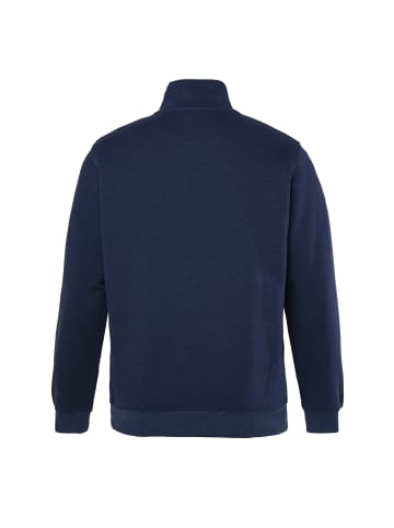 Men Plus Sweatshirt in navy blau