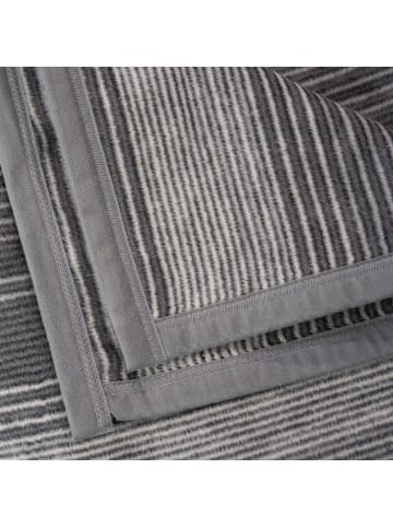 biederlack Cotton Home Wohndecke Lines in grau