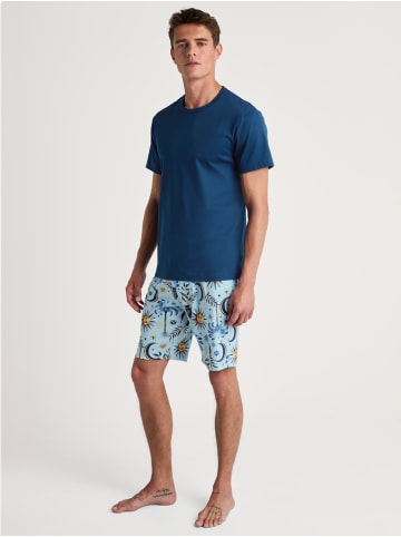 Calida Pyjama in pottery blue