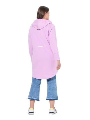 LAURASØN Sweatjacke in hortensie