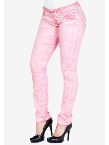 Cipo & Baxx Jeanshose in Pink