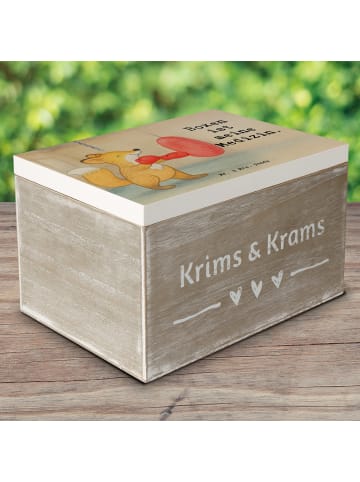 Mr. & Mrs. Panda Aufbewahrungsbox Fuchs Boxen Design mit Spruch in Weiß