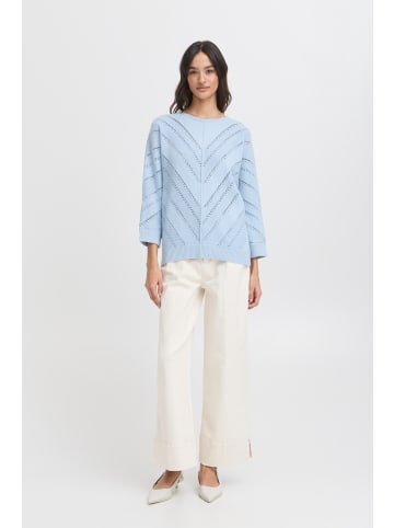 b. young Strickpullover BYNAJO Loose fit in Cashmere Blue