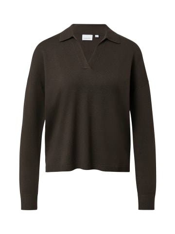 comma Strickpullover in schoko - 0002