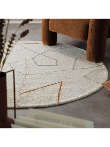 Wecon Home Kurzflorteppich Nox in creme weiß