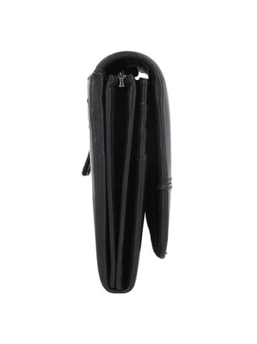 mano Don Romeo Geldbörse RFID Leder 18 cm schwarz