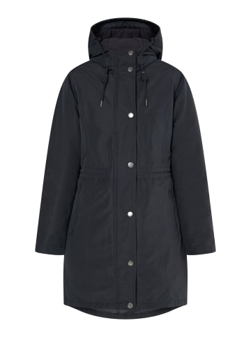 ICEBOUND Damen Wattierter Kurzmantel in Schwarz