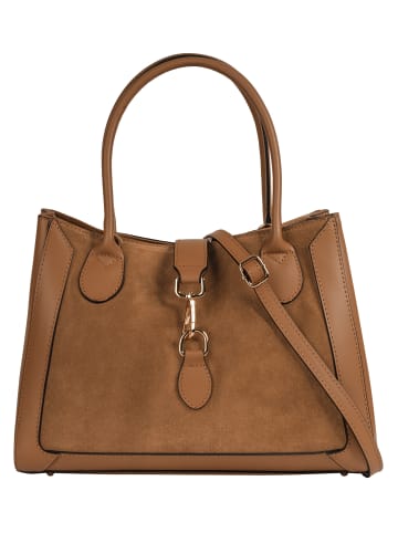 Samantha Look Shopper echt Leder in cognac