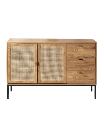 CALICOSY Sideboard JAYA in Helles - (W) 120 x (H) 80 x (L) 40 cm
