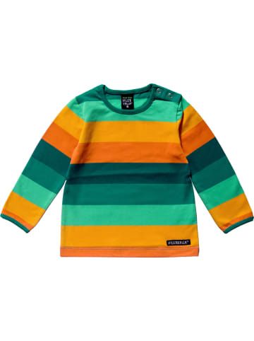 Villervalla Langarmshirt Streifen in blau