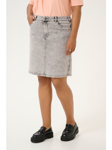 KAFFE curve Denimrock KCamelina Regular fit in Grey Washed Denim