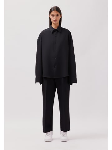Studio Seidensticker Fashion-Hemd Oversized in Schwarz