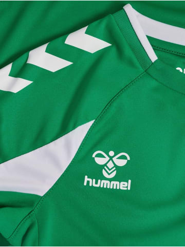 Hummel Kinder Sportshirt "Core 2.0 Jersey Longsleeve" in Grün
