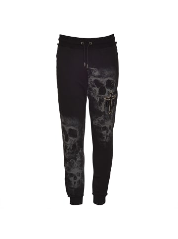 Roberto Geissini Mystic Skull Jogginghose Schwarz