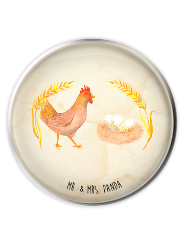 Mr. & Mrs. Panda Waschbecken Ablaufstopfen Huhn Stolz ohne Spruch in Vintage