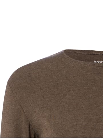 brookshire Langarmshirt in schoko - 0002