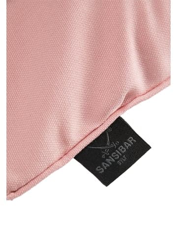 Sansibar Kissenhülle Classic in Powder Pink/Offwhite, 45x45 cm