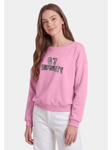 myMo Women Sweatshirt in Pink