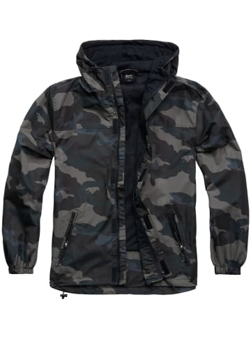 Brandit Jacke "Summer Windbreaker Frontzip" in Camouflage