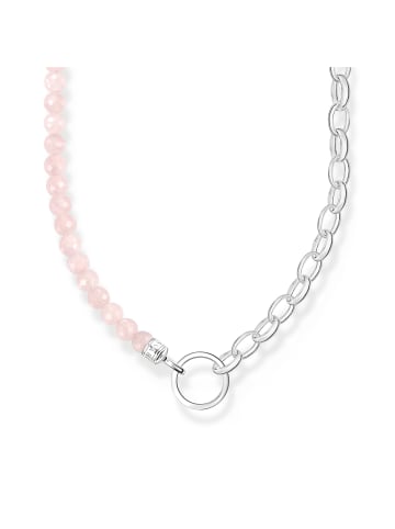 Thomas Sabo Kette in silber, pink