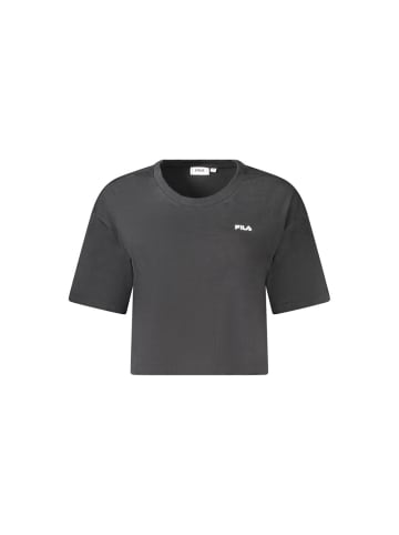 Fila Schwarz Damen T-Shirt aus Baumwolle