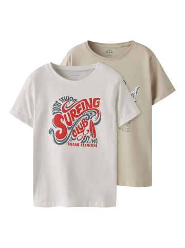 name it 2er-Pack T-Shirt in Peyote