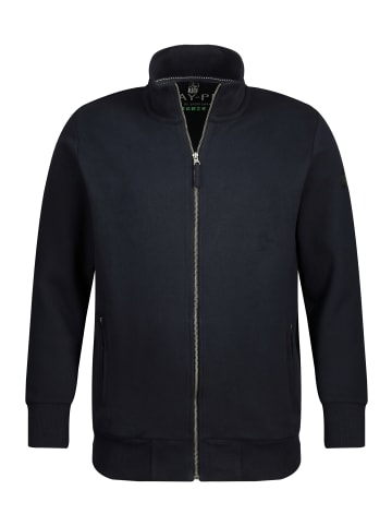 JP1880 Sweatjacke in dunkel marine