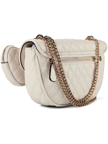 Guess Atabey Schultertasche 22 cm in off white