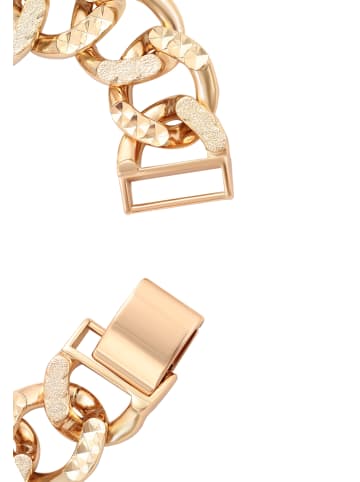 faina Women Curb Chain Link Bracelet in Rose Gold