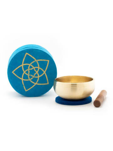 Klangschalen-Center Nonbook - Klangschalen-Set in Box petrol Achtsamkeit