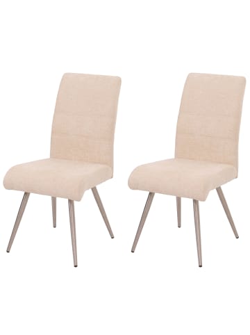 MCW 2er-Set Esszimmerstuhl G55, Creme