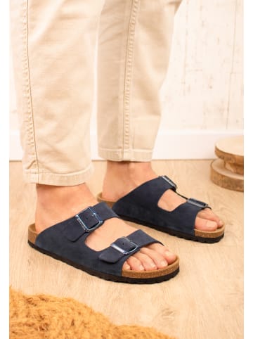 babunkers Pantoletten  in blau