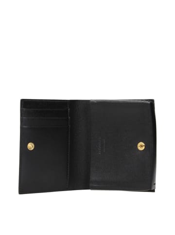 Jil Sander Schwarz Leder Kartenetui