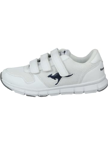 Kangaroos Klettverschluss-Schuhe in white/dk navy