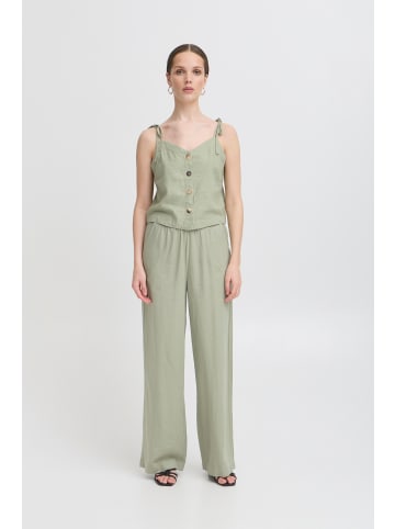 ICHI Ärmellose Bluse IHLINNO Loose fit in Tea