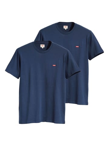 Levi´s T-Shirt 2er Pack in Blau