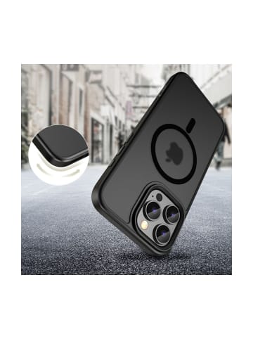 TechProtect TechProtect MagMat magnetisch Hülle iPhone 16 Pro Max Schwarz in Schwarz