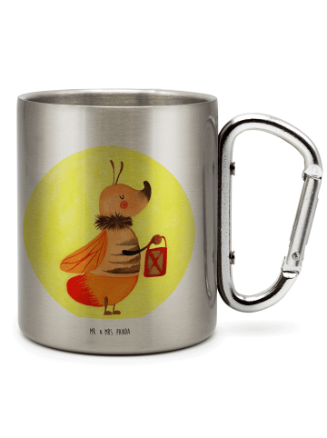 Mr. & Mrs. Panda Thermobecher Glühwürmchen ohne Spruch in Silber