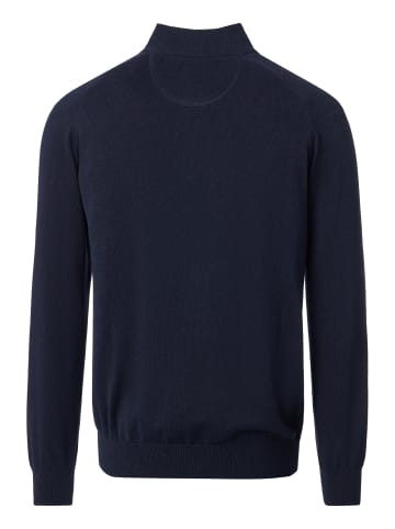 Casa moda Strickjacke Basic in Dunkelblau